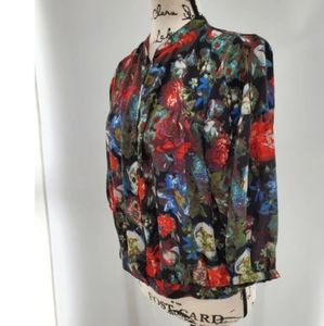 Kimchi Floral Button Down UO